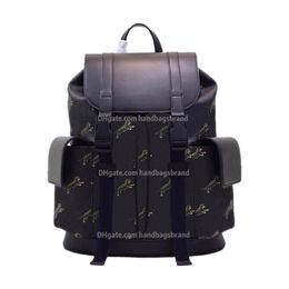 495563 famous Luxury designers backpacks for mens leather Backpacks fashion shopping bags classic travel bags high quality business schools bags size 34*42*16cm