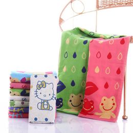 Towel Double Face 100% Cotton 3 Layers Gauze Yarn Dyed 34*76cm So Soft And Comfortable For Adults Baby