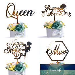 Mother's Day Party Cake Top Dessert Decoration Accessories Cake Plug In Birthday Gift Cake Decoration Factory price expert design Quality Latest Style Original