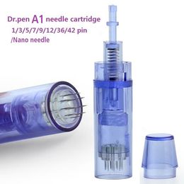 Factory price A1 Micro needle 1/3/5/7/9/12/36/42Pins Cartridge Microneedling Derma Pen needles