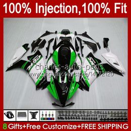 Injection OEM For HONDA 1000CC Fairings CBR1000 CBR 1000 RR CC 2012-2016 50No.150 CBR-1000 Green black CBR1000RR 12 13 14 2015 2016 CBR 1000RR 2012 2013 2014 15 16 Body