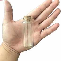 30ml Wish Bottles Tiny Small Empty Clear Cork Glass Vials For Wedding Holiday Decoration Christmas Gifts 50pcs/lothigh qty
