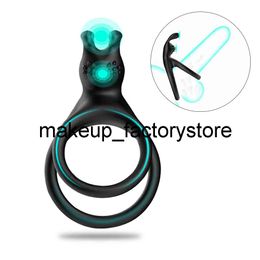 Massage Silicone Cock Lock Ring Clitoral Stimulation Penis Enhance Erection Sex Delay Ejaculation Toys For Men Cockring Dick Enlarger