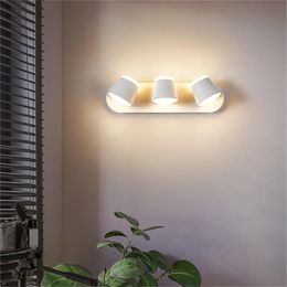 Lámpara de pared Luz contemporánea LED creativo de interior para lámparas de noche del hogar