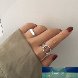Creative Simple Geometric Ring Women Handmade Open Rings Minimalist Couple Engagement Party Jewellery Gifts Accessories Factory price expert design Quality Latest