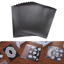 7x5inch Rubber Soft Magnet Sheet/Storage Bag DIY Scrapbooking For Die Cuts Organize Crafts Tools 210702