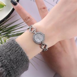 Wristwatches Watches For Women Individual Alloy Quartz Watch Women's Full Diamond Luxury Horloges Vrouwen Ladies Zegarki Damskie