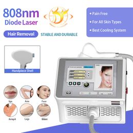 Ice Laser Platinum Clinic Use Portable 808Nm 755nm 1064nm Factory Price Diode Hair Removal Machine