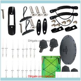 water paddle boat Canada - Paddling Water Sports & Outdoorskayaking Paddle Holder Adjustable Safety Leashes And Deck Mounted Clips With Aessori Rafts Inflatable Boats