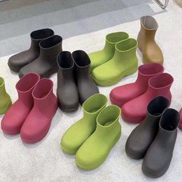 Designer Boots Autumn and Winter Environmental Protection Rainboots Designers Women Shoes Size 35-40 XX-0377