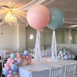 Party Decoration 5pcs 18 Inch Macaron Balloon Candy Color Creative Birthday Arrangement Arches Wedding Supplies