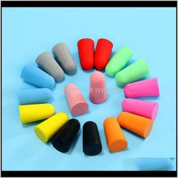 1 Pair Earplugs Comfort Soft Foam Ear Plugs Tapered Travel Sleep Noise Reduction Prevention Sound Insulation Protection Yo42E Lsxwe