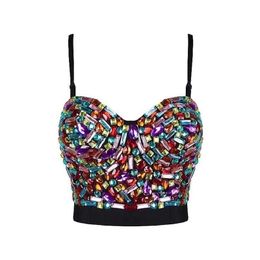 18 Candy Coloured Dance Breast-wrapped Women Tube Tops Brasier Sin Tirantes Bustier Off The Shoulder C977 210527