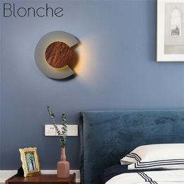 Modern Creative Wall Lamp Industrial Sconce Lights Round Indoor Bedroom Store Bar Aisle Home Decor Lighting 220V
