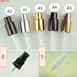 bottle caps silver black Aluminium lid mist spray pump head cover 18mm glass neck applicable perfume sprayer SN264goods