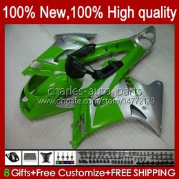 OEM Bodys For KAWASAKI NINJA ZZR250 1990 1991 1992 1993 1994 1995 1996 1997 1998 1999 Bodywork 54HC.68 ZZR-250 ZZR 250 CC 90 91 92 93 94 95 96 97 98 99 Fairing green factory