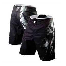 2021 Men MMA Shorts Boxing Trunks Bad Man Fight Shorts Boxing Pants Jiu Jitsu Muay Thai Pants Thin Muay Thai Training Shorts H1210