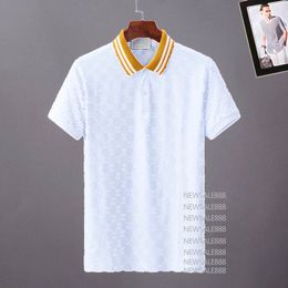 Mens Stylist Polo Shirts Luxury Italy Men Clothes Short Sleeve Fashion Casual Men's Summer T Shirt Asian Size M-3XL