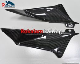 Carbon Fibre Head Intake Tube Duct Cover For Yamaha YZF1000 R1 2002 2003 YZF-R1 02 03 Aftermarket Motorcycle Parts