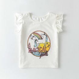 Melario Casual Kids Baby T-shirt Summer Short Sleeve Shirt Girls Top Boy Clothing Cotton Girls T-shirt Baby Girl Tshirts 210412