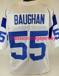 Men Women Youth Maxie Baughan Custom Sewn White Football Jersey XS-5XL 6XL