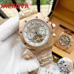 5A Quality factory mens automatic mechanical watches 44MM ALL 904L solid fine full stainnless steel swimming waterproof self-wind wristwatch Orologio di Lusso