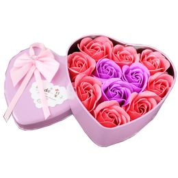 FREEShipping PPetal Rose Flower Soap Wedding Toy Gift for Valentine's Day YT199504