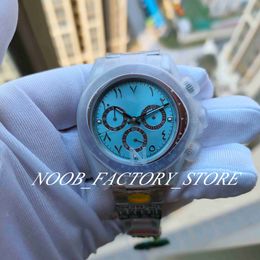Watch of Men N Factory Ultra Thin 12.4MM Ceramic Bezel 40MM Middle East Special Edition Arabic Dial Cal.7750 Automatic Movement 904L Steel Chronograph Wristwatches