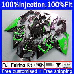 Injection Fairings For Aprilia RS-125 RS4 RSV 125 RS 125 RR 125RR RSV-125 12-16 12No.28 RSV125 RS125 R 2012 2013 2014 2015 2016 RSV125RR 12 13 14 15 16 Green black OEM Bodys