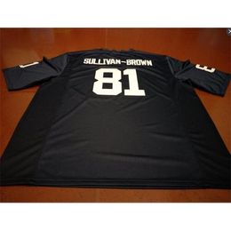 Custom 009 Youth women #81 Cam Sullivan-Brown Penn State Nittany Lionss Football Jersey size s-5XL or custom any name or number jersey