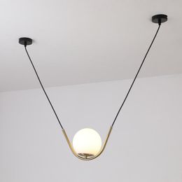 Nordic Led Light Lustre Suspension Hanging Lights Kitchen Fixtures Dining Bar Lumiere Living Room Pendant Lamps