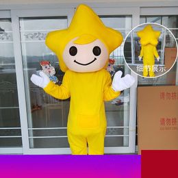 Mascot Costumes Star Mascot Costume Adult Star Theme Anime Cosplay Costumes Carnival Fancy Dress Mascotte for Fancy Party
