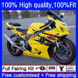 Injection Mould For SUZUKI GSXR 750 600 CC K4 GSX-R750 600CC Body 20No.144 04 05 GSXR-750 GSXR600 GSX-R600 2004 2005 GSXR750 Factory Yellow GSXR-600 750CC 04-05 OEM Fairing