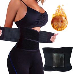 Sweat Belt Modelling Strap Waist Trainer Cincher Corset For Women Men Fitness Belly Slimming Belt Sheath Sauna Shaperwear Tummy Control