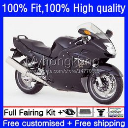 Injection Mold Fairings For HONDA Blackbird CBR 1100XX 1100 XX 96-07 35No.27 CBR1100XX 96 97 98 99 00 01 Matte black CBR1100 XX 2002 2003 2004 2005 2006 2007 OEM Bodys