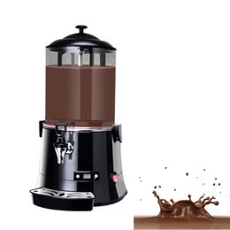 10L/5L Heating Chocolate Machine Commercial Hot Chocolate Maker Machine Heating Soybean Milk Drink Coffe Milk Wine Tea Machines Kitchen Appliances