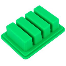 silicone bakeware mold Butter cake mould heat resistant 4 grid usem for fixing form