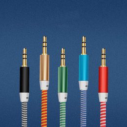 High Quality Aux Cable For Phone to 3.5mm Male Cables Car Converter Headphone Audio Adapter New