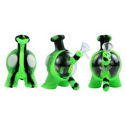 unique design hookah unbreakable water bong pipe glass bongs oil rig tobacco bubbler
