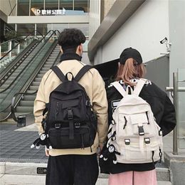 Women Men Backpack Waterproof School Bag Fancy High Student Bags For Teenage Girl Boy Couples Travel Rucksack 210929