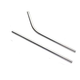 16cm Reusable Stainless Steel Drinking Straws Short Metal Straw for Kids