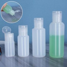 10ml 20ml 30ml 50ml PE Plastic Soft Squeezable Bottle Refillable Cosmetic Sample Container for Shampoo Sanitizer Gel Lotion Cream Travel Packing Bottles