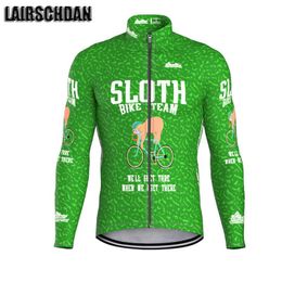 Racing Jackets LairschDan Mans Long Sleeve Cycling Wear Mountain Bicycle Shirts Riding Uniform Autumn Bike Clothing Maglia Ciclismo Uomo