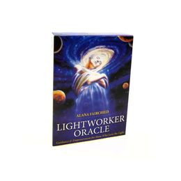 Lightworker Oracles Fate Divination Game Card Full English Portable Adult Child Entertainment Board games individual