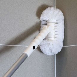 Telescopic Clean Cleaning Brush Tiles Brush Corner Floor Bathroom Long Handle Mop Bathroom Household Tools 210329