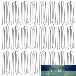 100Pcs/Lot Curtain Tape Hook Four Fork Hook Curtain Accessories Cloth Ring Clamp Tracks 4 Prongs Pinch Pleat Clip