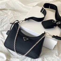 A2 High quality lady elegant handbag messenger bag shoulder fashion versatile classic luxury designer brand with box silk scarf
