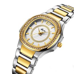 Women Watches Womens Fashion Watch Designer Ladies Diamond Quartz Gold WristWatch Life Waterproof