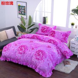 Bed Linen Bedding Pattern Duvet Cover Sets Single Double Queen Size Bedclothes Lovers Covers ( Without pillowcase ) F0346 210420