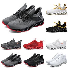 Non-Brand men women running shoes Triple Black White Red Grey mens trainers fashion outdoor sports sneakers dropshipping